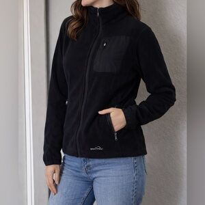 Eddie Bauer Windcutter Fleece 365 Jacket | Full Zip Outdoor Layer | XXL